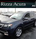 acura mdx 2012 blue suv tech awd gasoline 6 cylinders all whee drive automatic with overdrive 60462