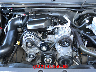 chevrolet silverado 1500 2009 black work truck gasoline 6 cylinders 2 wheel drive automatic 76051