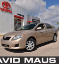 toyota corolla 2010 gold sedan le gasoline 4 cylinders front wheel drive automatic 32771