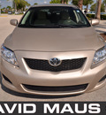 toyota corolla 2010 gold sedan le gasoline 4 cylinders front wheel drive automatic 32771
