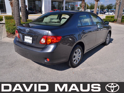 toyota corolla 2009 gray sedan le gasoline 4 cylinders front wheel drive automatic 32771