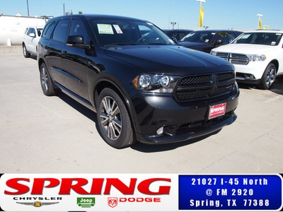 dodge durango 2013 black suv r t gasoline 8 cylinders rear wheel drive automatic 77388