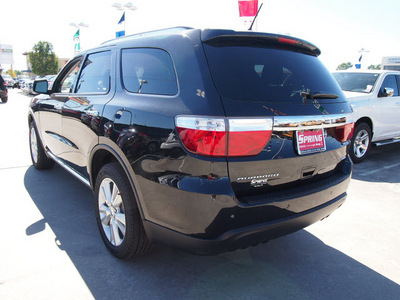 dodge durango 2013 black suv crew gasoline 6 cylinders rear wheel drive automatic 77388