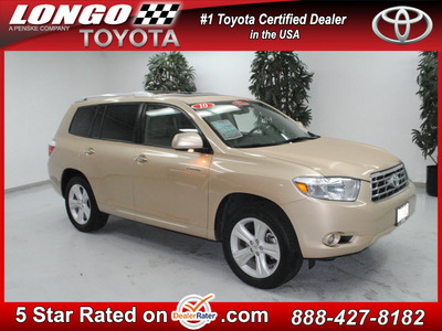 toyota highlander 2010 tan suv limited gasoline 6 cylinders front wheel drive automatic 91731