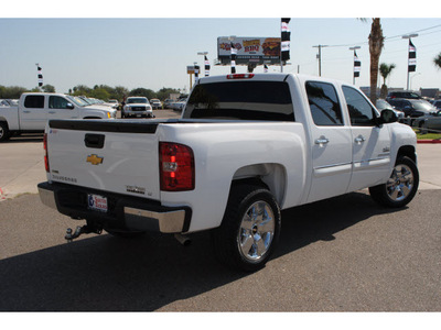 chevrolet silverado 1500 2010 white lt flex fuel 8 cylinders 2 wheel drive automatic 78502