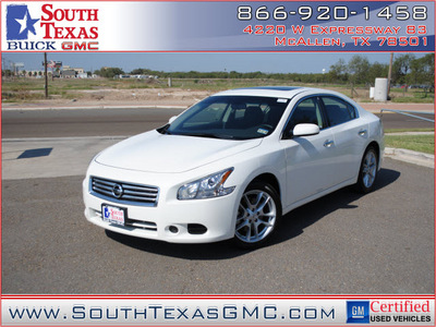 nissan maxima 2012 white sedan gasoline 6 cylinders front wheel drive automatic 78502