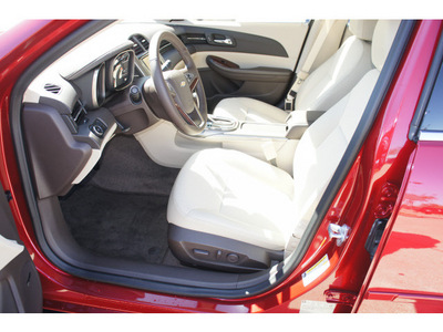 chevrolet malibu 2013 red sedan lt gasoline 4 cylinders front wheel drive automatic 77566