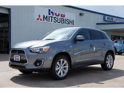 mitsubishi outlander sport 2013 silver se gasoline 4 cylinders front wheel drive automatic 77094