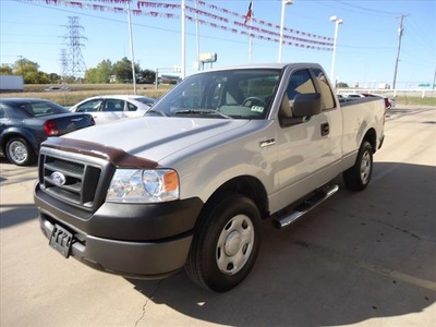ford f 150 2007 silver xl 6 cylinders 5 speed manual 76108