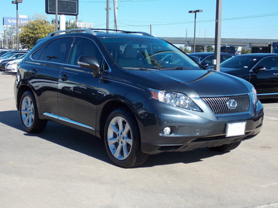 lexus rx 350 2010 black suv gasoline 6 cylinders front wheel drive shiftable automatic 77074