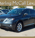 lexus rx 350 2010 black suv gasoline 6 cylinders front wheel drive shiftable automatic 77074