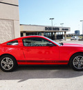 ford mustang 2012 red coupe v6 premium gasoline 6 cylinders rear wheel drive automatic 76011