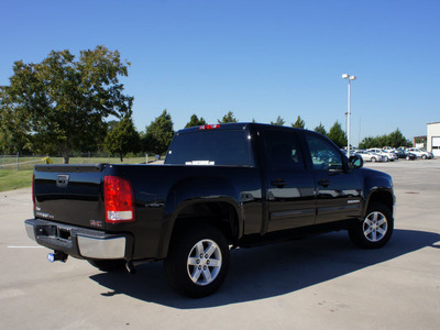 gmc sierra 1500 2012 black sle flex fuel 8 cylinders 2 wheel drive automatic 76206