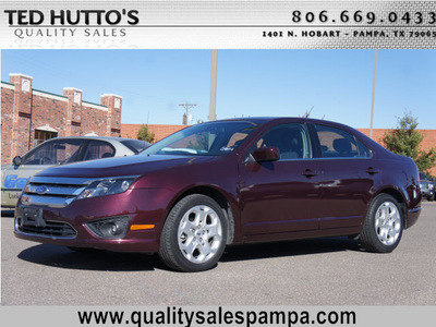 ford fusion 2011 maroon sedan se flex fuel 6 cylinders front wheel drive automatic 79065