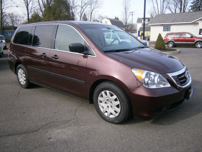 honda odyssey 2010 red van lx gasoline 6 cylinders front wheel drive 5 speed automatic 13502