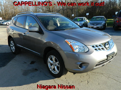 nissan rogue 2011 gray sv gasoline 4 cylinders all whee drive automatic 14094