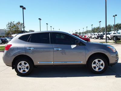 nissan rogue 2012 lt  gray s gasoline 4 cylinders front wheel drive automatic with overdrive 76018