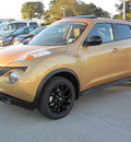 nissan juke 2013 atomic gold sl gasoline 4 cylinders front wheel drive automatic 33884