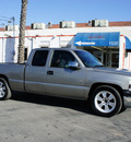 chevrolet silverado 1500 2001 lt  gray pickup truck ls gasoline 8 cylinders rear wheel drive automatic 92882