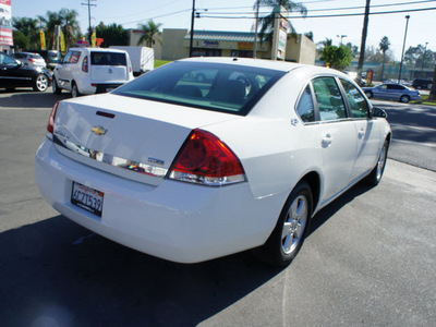 chevrolet impala 2008 white sedan lt flex fuel 6 cylinders front wheel drive automatic 92882