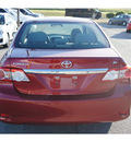 toyota corolla 2011 red sedan le gasoline 4 cylinders front wheel drive automatic 76543