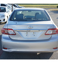 toyota corolla 2011 silver sedan le gasoline 4 cylinders front wheel drive automatic 76543