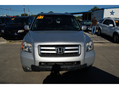 honda pilot 2007 silver suv ex gasoline 6 cylinders front wheel drive automatic with overdrive 77627