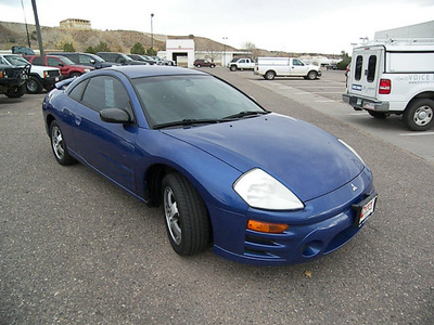 mitsubishi eclipse 2005 blue hatchback gs gasoline 4 cylinders front wheel drive automatic 81212