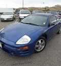 mitsubishi eclipse 2005 blue hatchback gs gasoline 4 cylinders front wheel drive automatic 81212