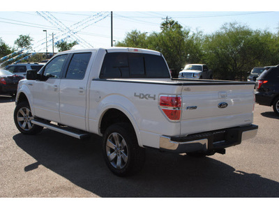 ford f 150 2011 white lariat flex fuel 8 cylinders 4 wheel drive automatic 78539