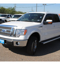 ford f 150 2011 white lariat flex fuel 8 cylinders 4 wheel drive automatic 78539