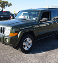 jeep commander 2008 green suv sport gasoline 6 cylinders 2 wheel drive automatic 78016