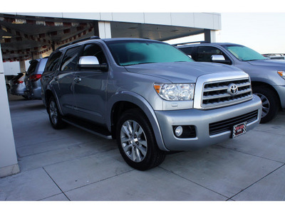 toyota sequoia 2012 silver suv limited gasoline 8 cylinders 2 wheel drive automatic with overdrive 77469