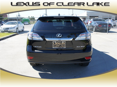 lexus rx 350 2010 black suv gasoline 6 cylinders all whee drive not specified 77546