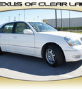 lexus ls 430 2002 off white sedan gasoline 8 cylinders rear wheel drive not specified 77546