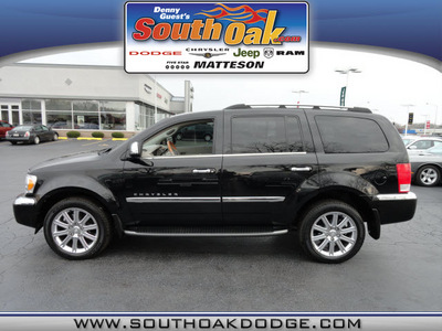 chrysler aspen 2007 black suv limited gasoline 8 cylinders 4 wheel drive automatic 60443