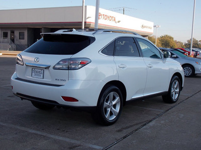 lexus rx 350 2012 white suv gasoline 6 cylinders front wheel drive shiftable automatic 77074