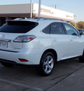 lexus rx 350 2012 white suv gasoline 6 cylinders front wheel drive shiftable automatic 77074