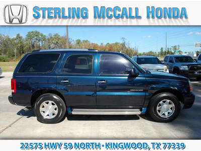 cadillac escalade 2005 dk  blue suv 8 cylinders automatic 77339