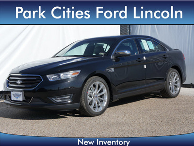 ford taurus 2013 black sedan limited gasoline 6 cylinders front wheel drive automatic 75235
