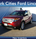 ford explorer 2013 red suv xlt flex fuel 6 cylinders 2 wheel drive automatic 75235