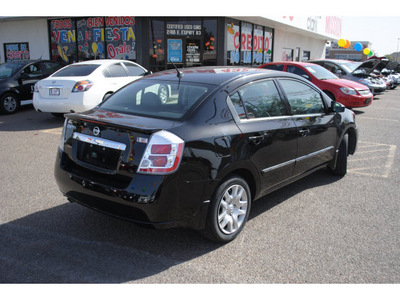 nissan sentra 2011 black sedan gasoline 4 cylinders front wheel drive automatic 78552