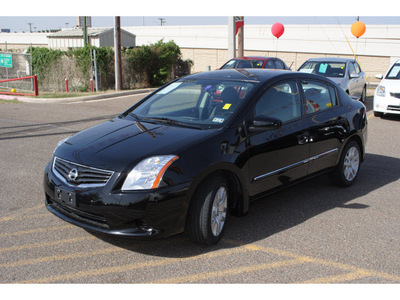 nissan sentra 2011 black sedan gasoline 4 cylinders front wheel drive automatic 78552