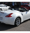 nissan 370z 2011 white roadster gasoline 6 cylinders rear wheel drive automatic 78552