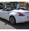 nissan 370z 2011 white roadster gasoline 6 cylinders rear wheel drive automatic 78552