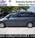 honda odyssey 2005 dk  blue van gasoline 6 cylinders front wheel drive automatic 78501