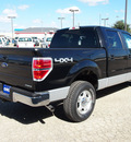ford f 150 2013 black xlt 8 cylinders automatic 78861