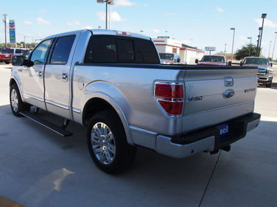 ford f 150 2013 silver platinum 8 cylinders automatic 78861