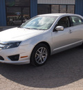 ford fusion 2012 silver sedan sel 6 cylinders automatic 78861