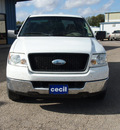 ford f 150 2005 white xlt 8 cylinders automatic 78861